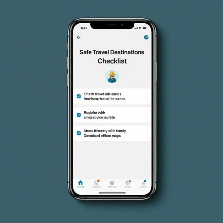 Featured image for 15 Safest Travel Destinations to Visit with a Travel Checklist App 2025