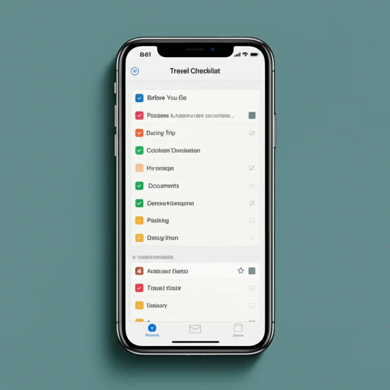 Featured image for How a Checklist App Can Transform Your Travel in 2025
