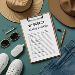 Featured image for What Is a Good Travel Checklist for a Weekend Getaway 2025