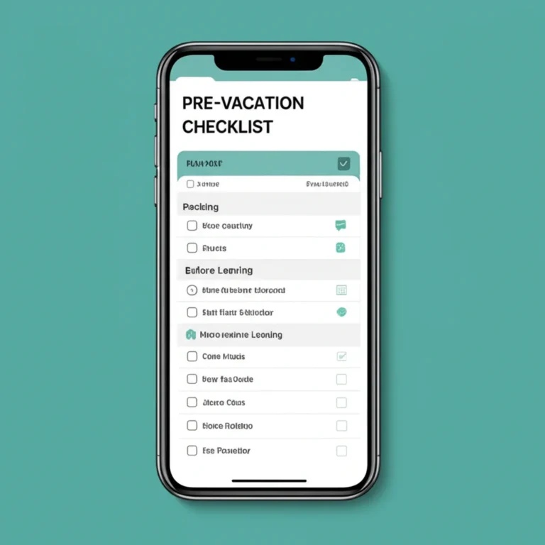 Featured image for Ultimate Pre Vacation Checklist Printable 25 Must-Do Steps for 2026