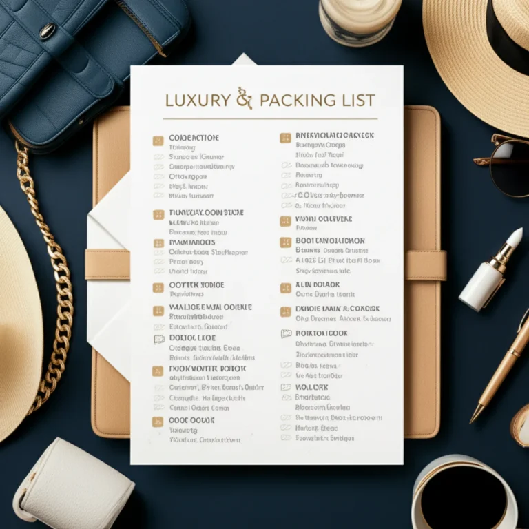 Featured image for The Ultimate 27-Point Travel Checklist for Luxury Travel 2026