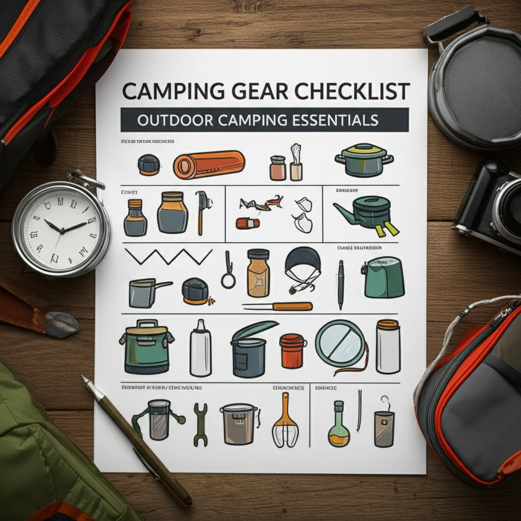  The Ultimate 50 Item Travel Checklist For Camping Trips 2026 