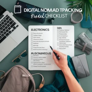 Featured image for The Ultimate Travel Checklist for Digital Nomads 2026 50 Essentials You Cant Miss