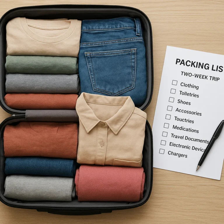 Featured image for How Many Outfits for 2 Weeks The 7-Day Secret