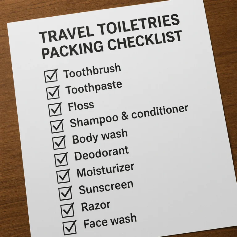 Featured image for 27 Essential Toiletries to Pack for Travel 2026