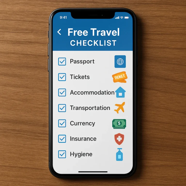 Featured image for 12 Best Free Travel Checklist Apps for 2026 No Paywalls