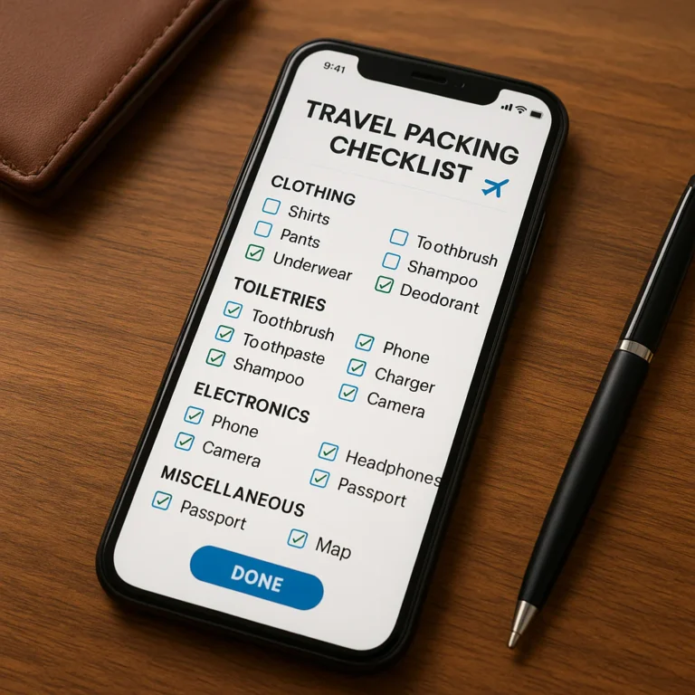 Featured image for 8 Apps That Tell You What to Pack 2026