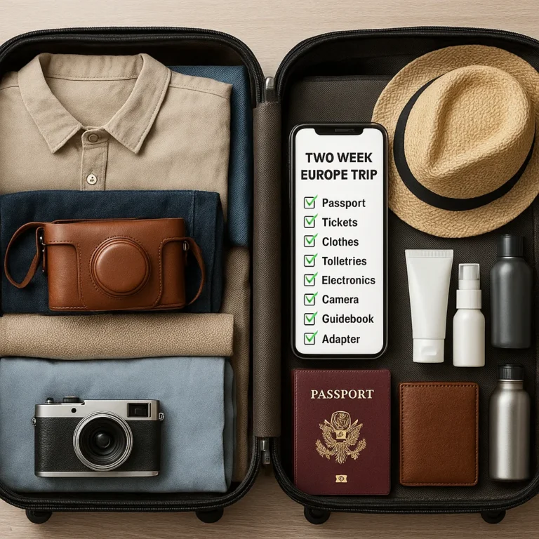 Featured image for How Much to Pack for 2 Weeks in Europe The Ultimate 2026 Guide
