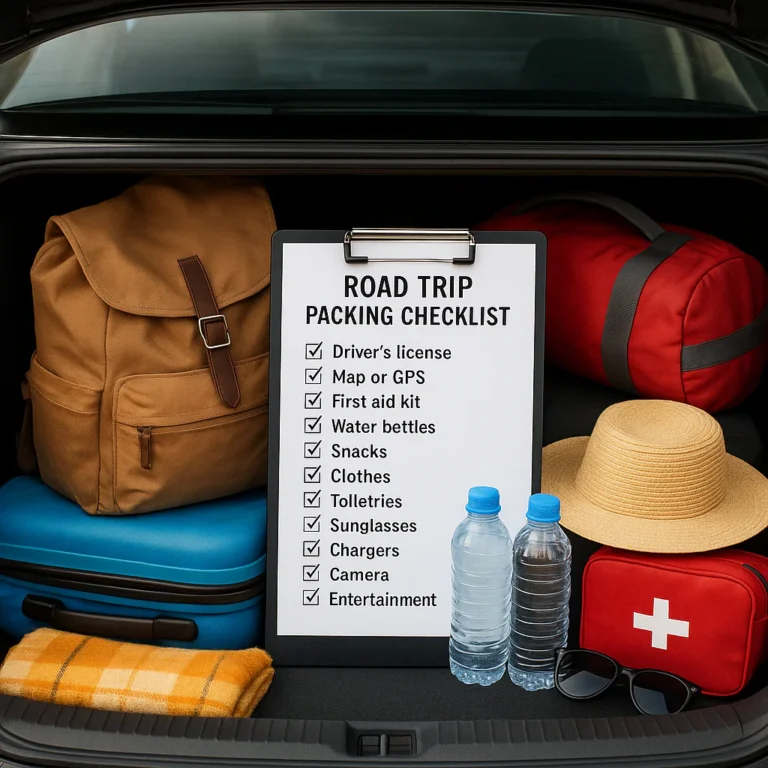 Featured image for Ultimate Road Trip Packing Checklist 6 Essential Categories for 2026