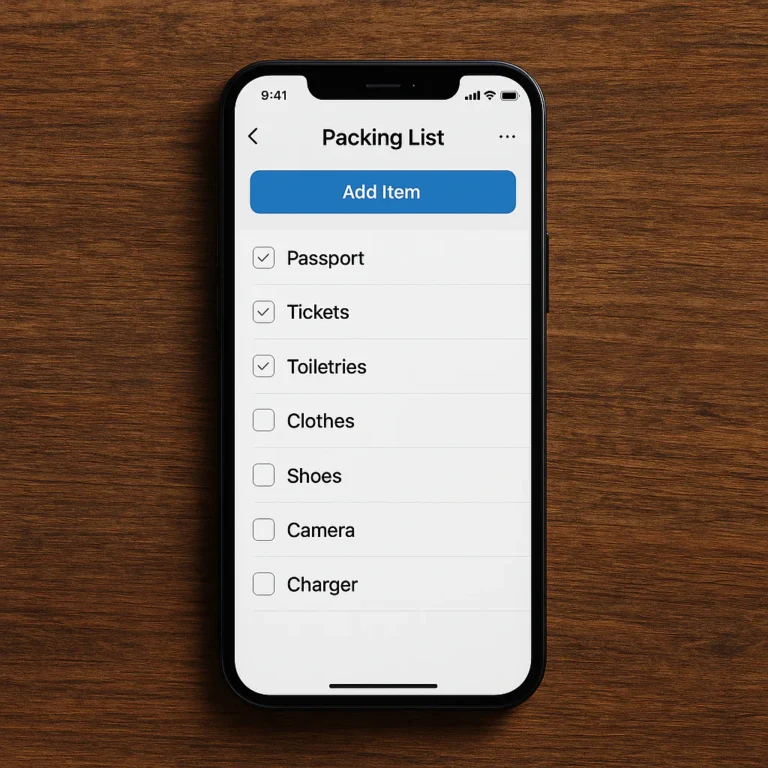 Featured image for 10 Best Free Packing List Apps for Stress-Free Travel 2026