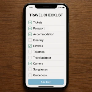 Featured image for 10 Best Travel Checklist Apps for iPhone 2026