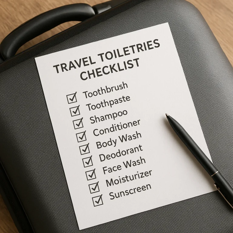 Featured image for 25 Essential Travel Toiletries You Actually Need 2026