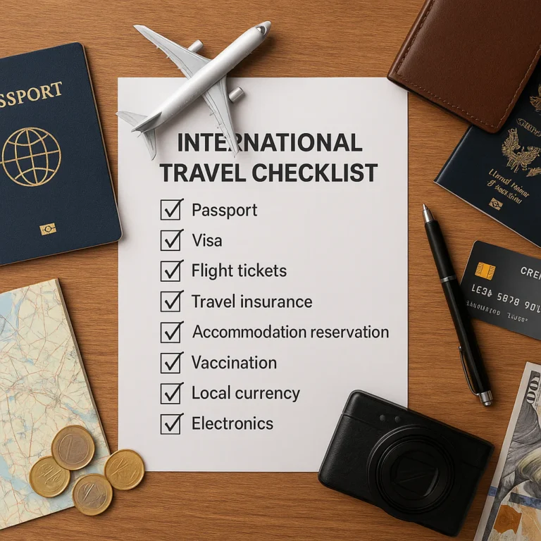 Featured image for 50 Essential Items for Your International Travel Checklist 2026