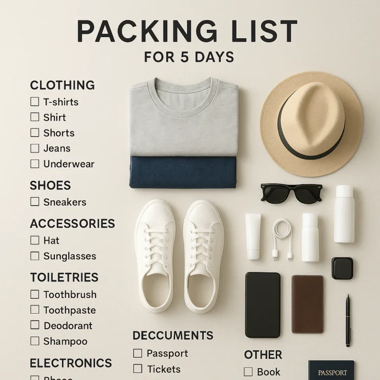 Featured image for The Ultimate Minimalist Packing List for 5 Days 2026