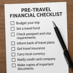 Featured image for 12 Essential Financial Tasks for Your Pre-Travel Checklist 2026