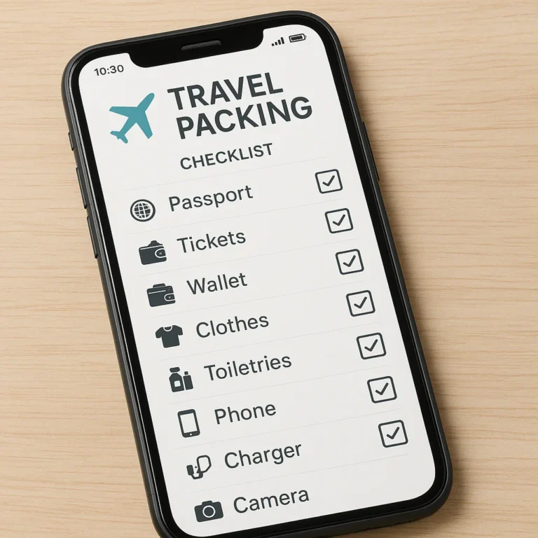 Featured image for Top 10 Packing Apps for Travel 2026 Never Forget a Thing Again