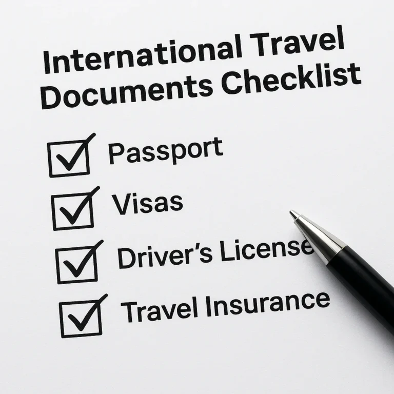 Featured image for 10 Essential Documents for International Travel 2026