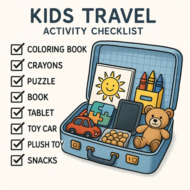 Featured image for 50 Must-Have Entertainment Activity Items for Kids Travel 2026