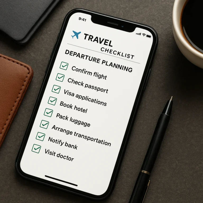 Featured image for 7 Ways a Checklist App Guarantes a Smooth Departure 2026